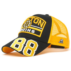 Кепка NHL BOSTON BRUINS с сеткой №88 арт. 31444 (L-XL)
